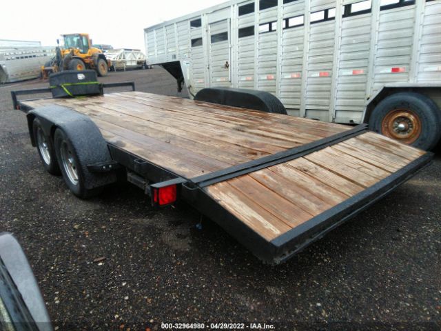 1991 S AND H TRAILER 8X18FT FLATB VIN: 11YUC2126MT000402