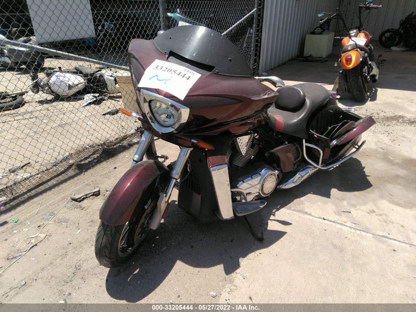 2010 VICTORY MOTORCYCLES CROSS COUNTRY 5VPDB36D9A3003178