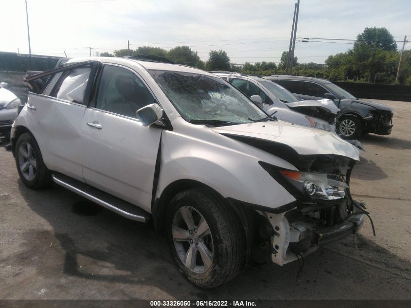 Lot #2493173601 2012 ACURA MDX TECHNOLOGY PACKAGE salvage car