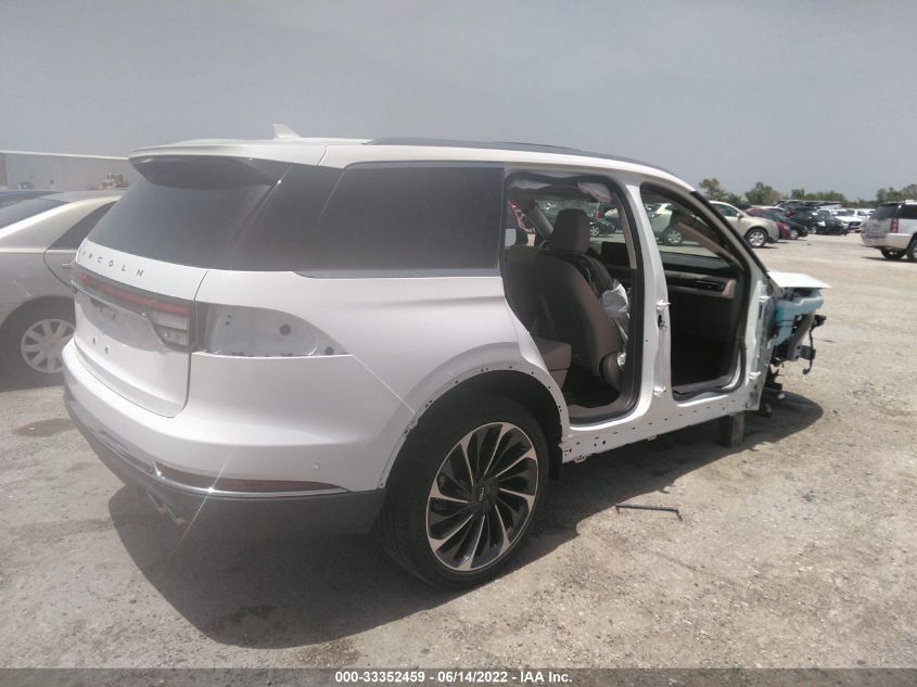 2022 LINCOLN AVIATOR RESERVE 5LM5J7XC0NGL05839