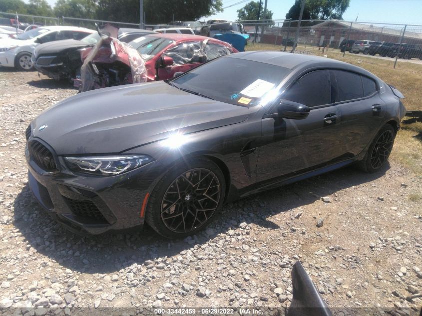 2022 BMW M8 COMPETITION WBSGV0C09NCH24976