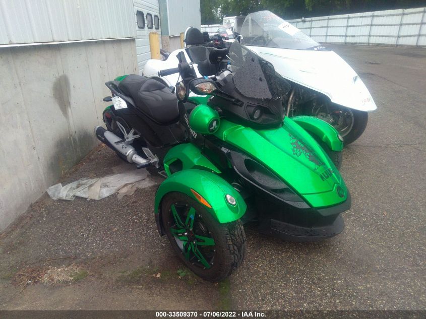 2009 CAN-AM SPYDER ROADSTER RS 2BXJAAA159V000245