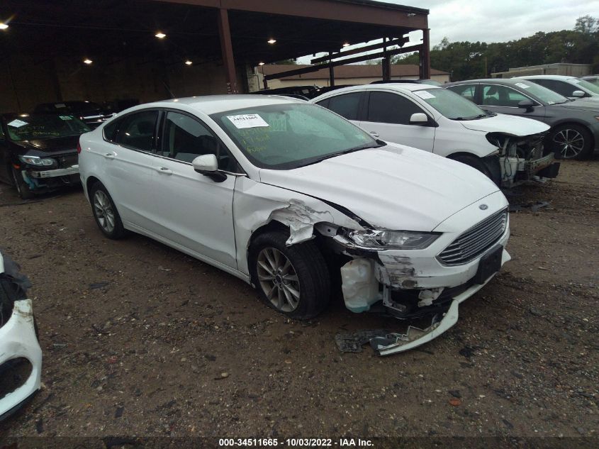 Lot #2509246972 2017 FORD FUSION SE salvage car