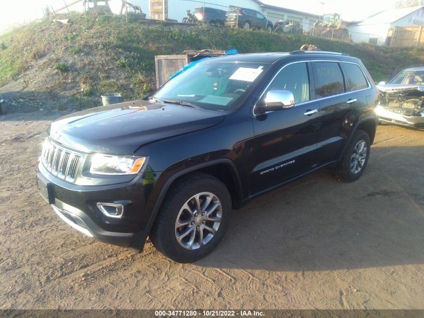 2016 JEEP GRAND CHEROKEE LIMITED - 1C4RJFBG2GC493304