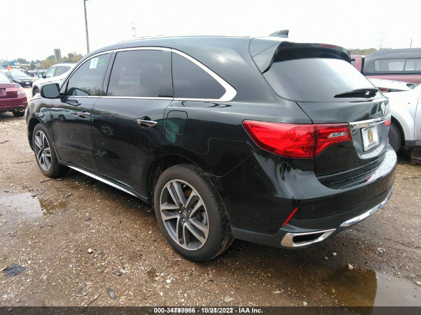 2017 ACURA MDX W/ADVANCE PACKAGE 5FRYD4H81HB037157