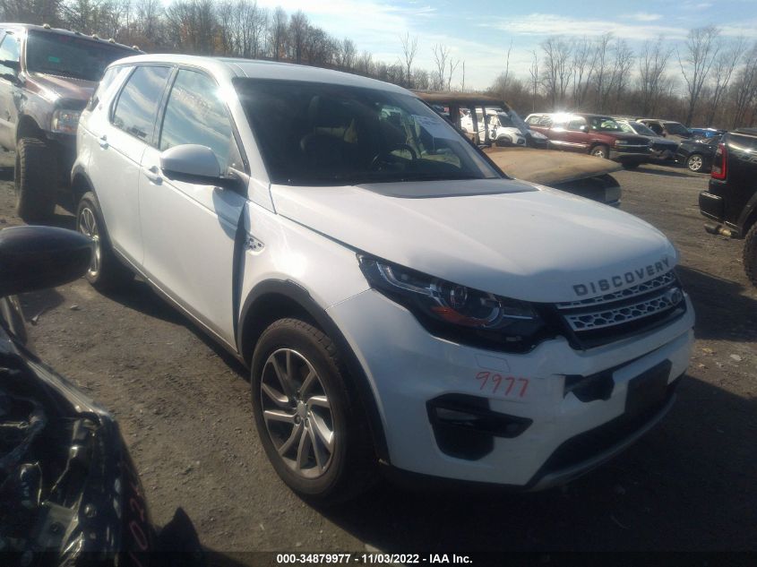 2016 LAND ROVER DISCOVERY SPORT HSE - SALCR2BGXGH629438