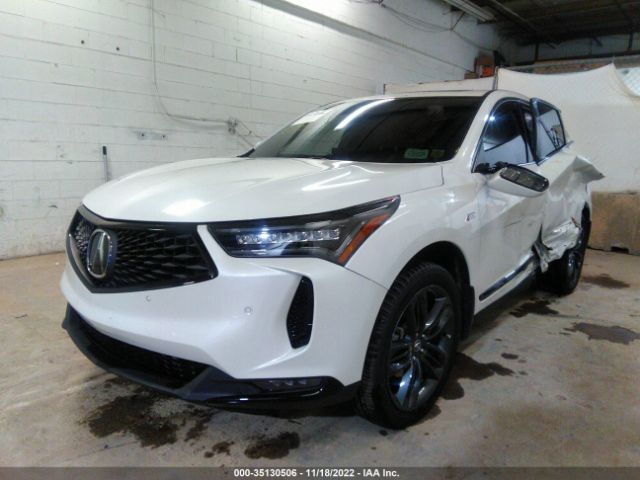 2022 ACURA RDX W/A-SPEC PACKAGE VIN: 5J8TC2H60NL000760