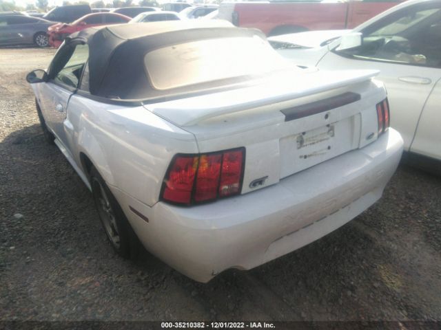 2001 FORD MUSTANG GT VIN: 1FAFP45X31F244622