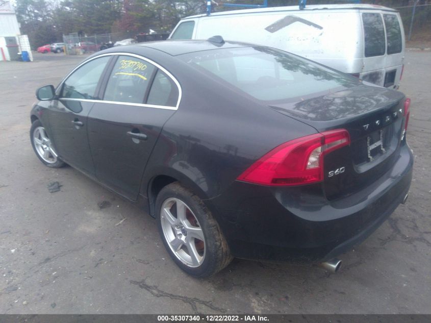 2013 VOLVO S60 T5 YV1612FH3D2176870