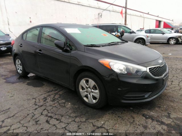 Auction sale of the 2016 Kia Forte Lx, vin: KNAFK4A6XG5545146, lot number: 35360971