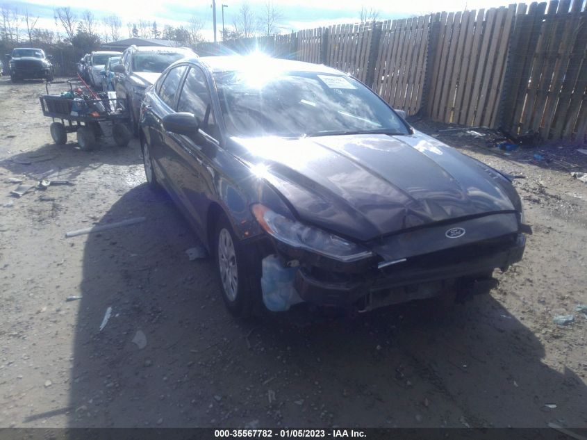 2019 FORD FUSION S - 3FA6P0G79KR163070