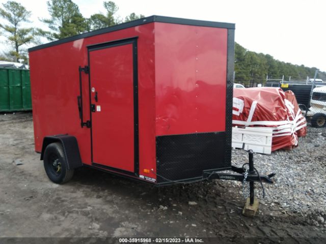 2020 COVERED WAGON UTILITY TRAILER VIN: 53FBE1016LF058074