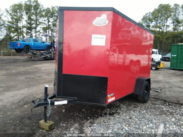 2020 COVERED WAGON UTILITY TRAILER VIN: 53FBE1016LF058074