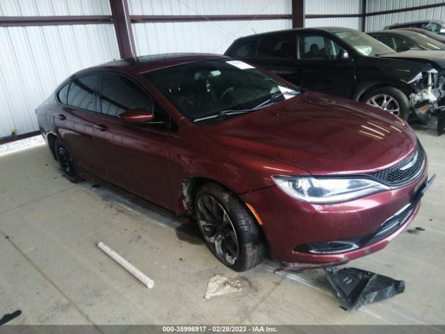 Auction sale of the 2015 Chrysler 200 S, vin: 1C3CCCBB0FN526729, lot number: 35996917