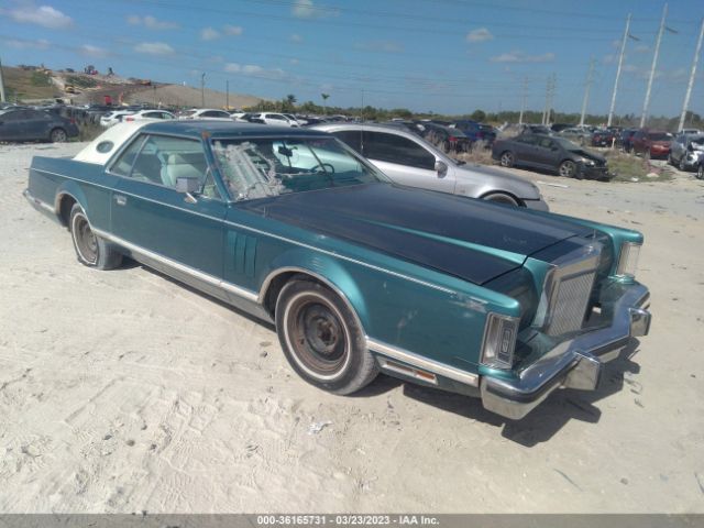 1979 LINCOLN CONTINENTAL VIN: 9Y89S679281