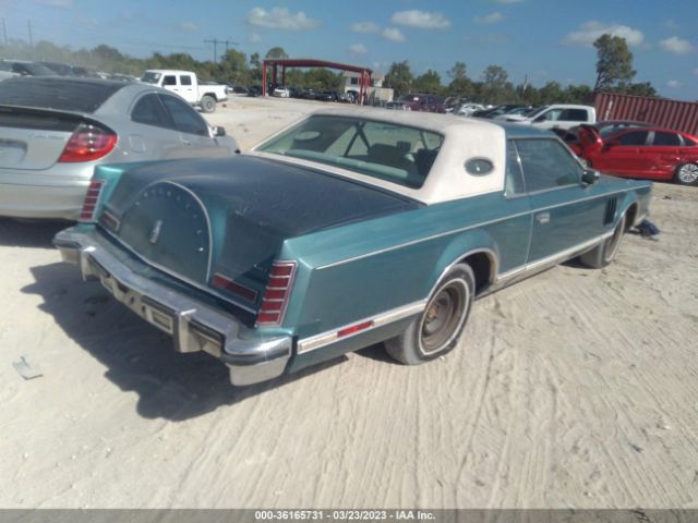 1979 LINCOLN CONTINENTAL VIN: 9Y89S679281