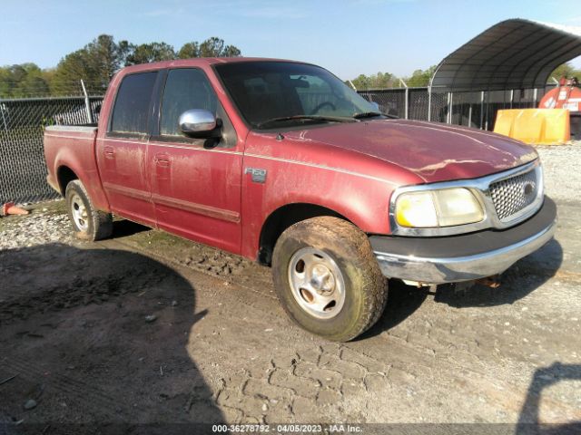 Auction sale of the 2001 Ford F-150 Supercrew Xlt/harley-davidson/lariat/king Ranch, vin: 1FTRW07W11KD57905, lot number: 36278792