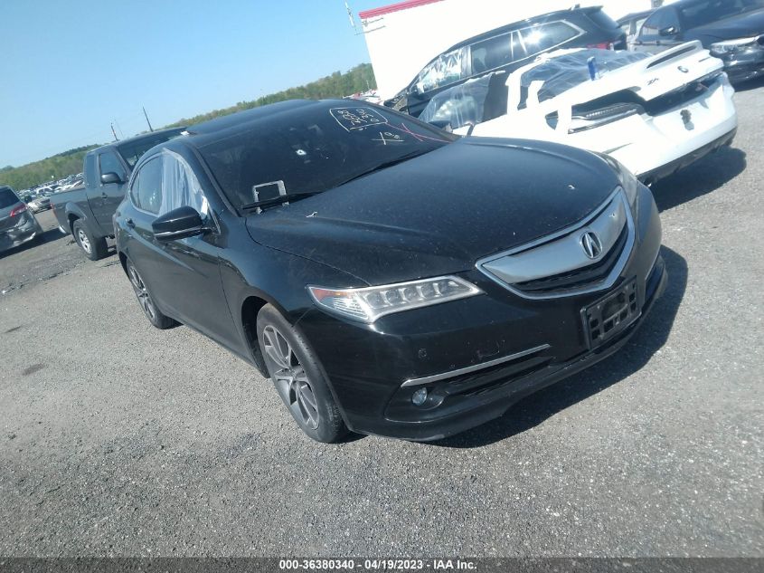 Lot #2490860097 2017 ACURA TLX W/ADVANCE PACKAGE salvage car