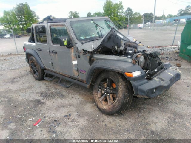Auction sale of the 2021 Jeep Wrangler Unlimited Sport Altitude, vin: 1C4HJXDN2MW760643, lot number: 36520787