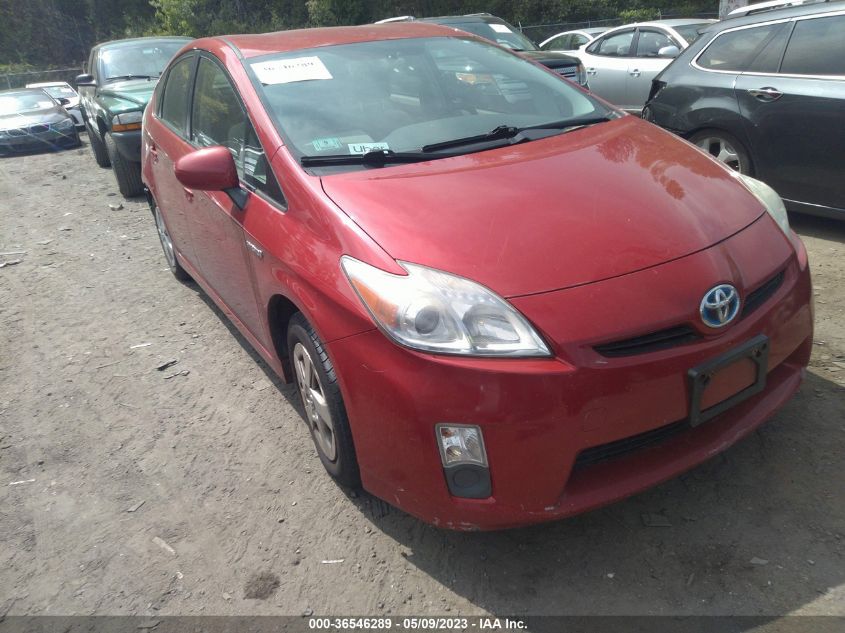 Lot #2493173886 2011 TOYOTA PRIUS FIVE/FOUR/ONE/THREE/TWO salvage car