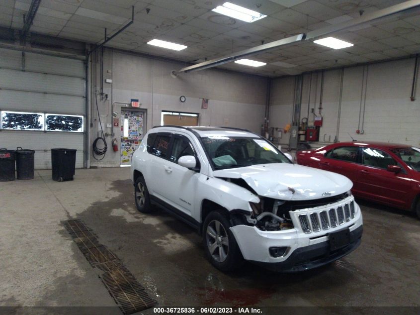 Lot #2474516872 2016 JEEP COMPASS HIGH ALTITUDE EDITION salvage car