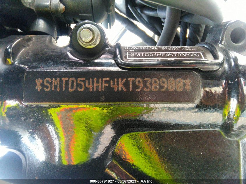 2019 TRIUMPH MOTORCYCLE SPEED TWIN SMTD54HF4KT938900