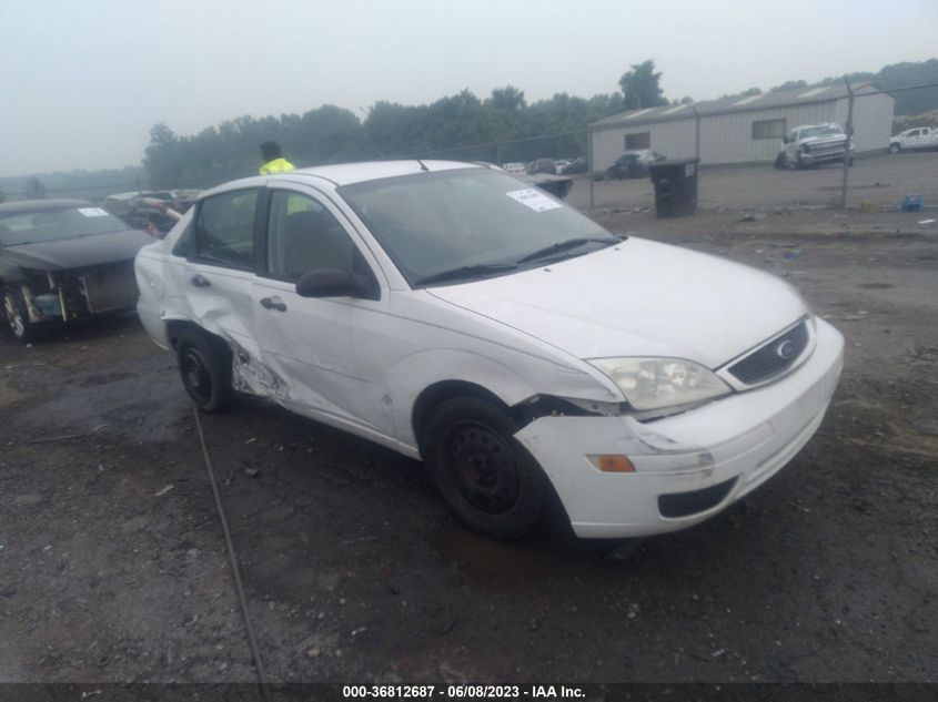 Lot #2490860072 2006 FORD FOCUS ZX4 salvage car