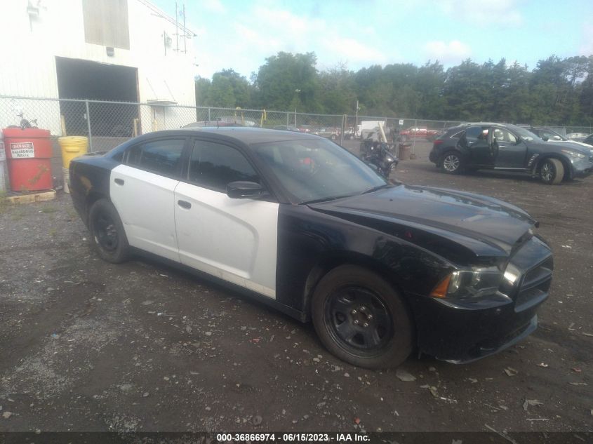 2014 DODGE CHARGER POLICE 2C3CDXAT5EH126106