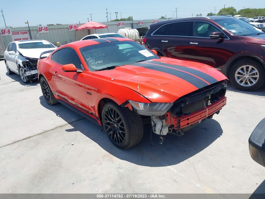Lot #2490862167 2015 FORD MUSTANG GT PREMIUM salvage car