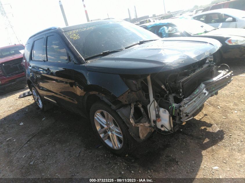 Lot #2501357713 2016 FORD EXPLORER LIMITED salvage car