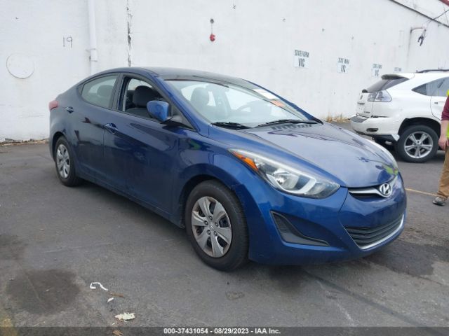 Auction sale of the 2016 Hyundai Elantra Se, vin: 5NPDH4AE2GH720831, lot number: 37431054