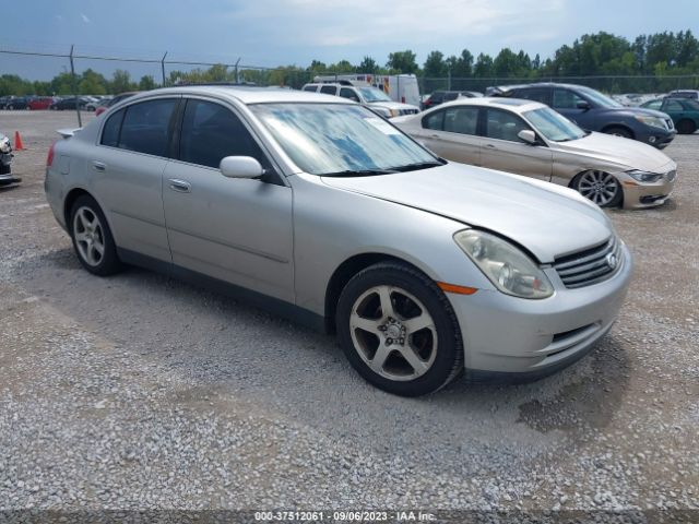 Auction sale of the 2003 Infiniti G35 W/leather, vin: JNKCV51E83M307725, lot number: 37512061