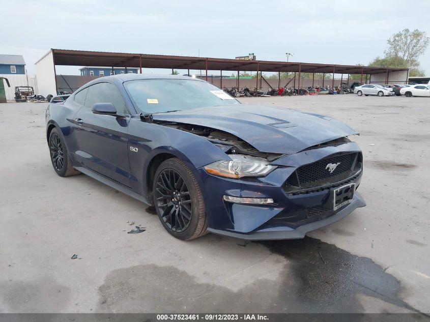 VIN 1FA6P8CF8K5196124 Ford Mustang GT 2019