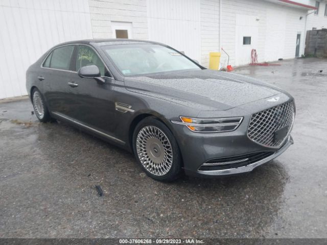 Auction sale of the 2022 Genesis G90 5.0l Ultimate, vin: KMTF54PH5NU092772, lot number: 37606268