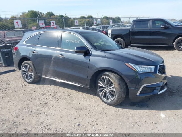 Auction sale of the 2020 Acura Mdx Technology Package, vin: 5J8YD4H53LL017040, lot number: 37741375