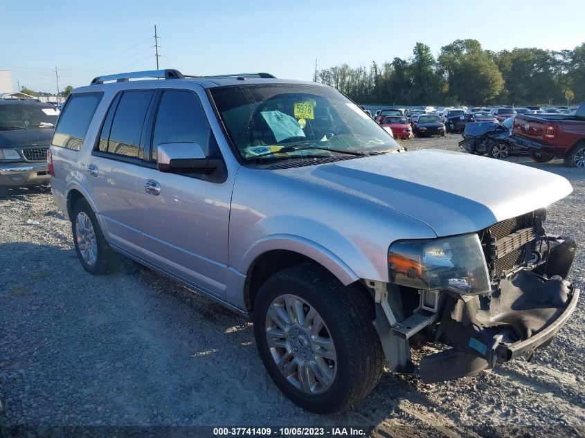 Lot #2490860091 2014 FORD EXPEDITION LIMITED salvage car