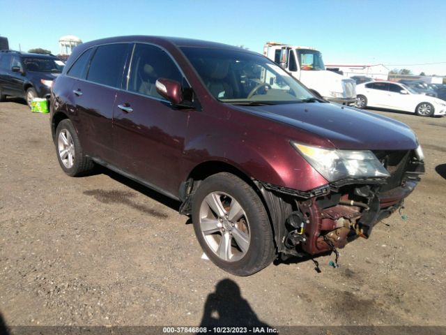 Auction sale of the 2013 Acura Mdx, vin: 2HNYD2H23DH505776, lot number: 37846808