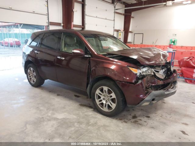 Auction sale of the 2009 Acura Mdx Tech Pkg, vin: 2HNYD28609H503882, lot number: 37866464