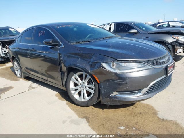 Auction sale of the 2015 Chrysler 200 Limited, vin: 1C3CCCAB6FN502940, lot number: 37878391