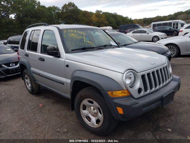 Auction sale of the 2006 Jeep Liberty Sport, vin: 1J4GL48K16W162478, lot number: 37891602