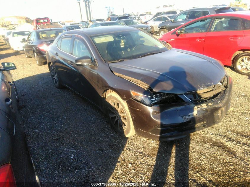 Lot #2493173785 2015 ACURA TLX TECH salvage car