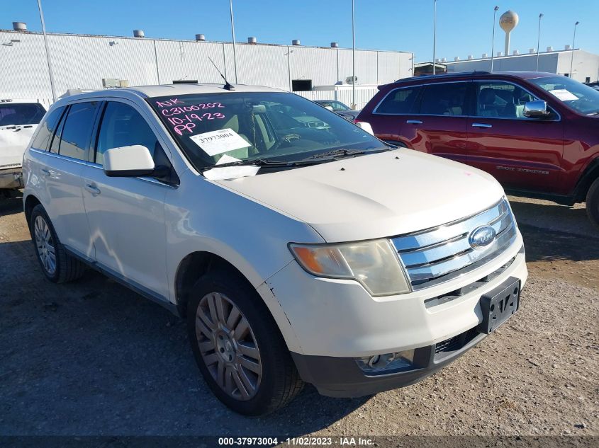 Lot #2488547221 2008 FORD EDGE LIMITED salvage car