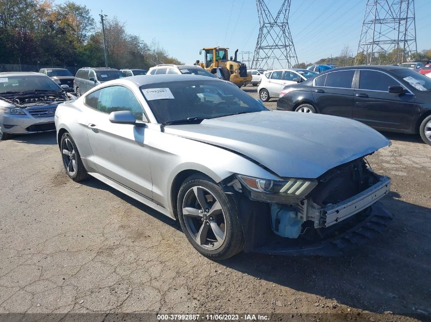 Lot #2420049922 2015 FORD MUSTANG V6 salvage car