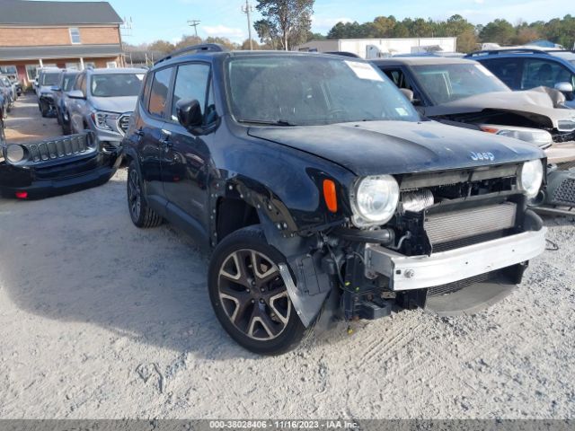 Auction sale of the 2016 Jeep Renegade Latitude, vin: ZACCJBBT8GPC86505, lot number: 38028406
