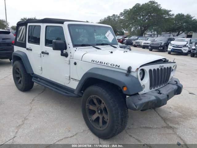 Auction sale of the 2016 Jeep Wrangler Unlimited Rubicon, vin: 1C4BJWFG8GL218340, lot number: 38039754