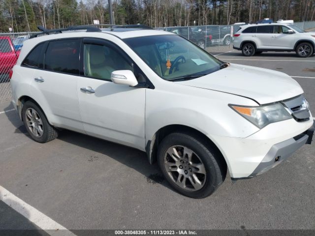 Auction sale of the 2008 Acura Mdx Technology Package, vin: 2HNYD28618H554497, lot number: 38048305