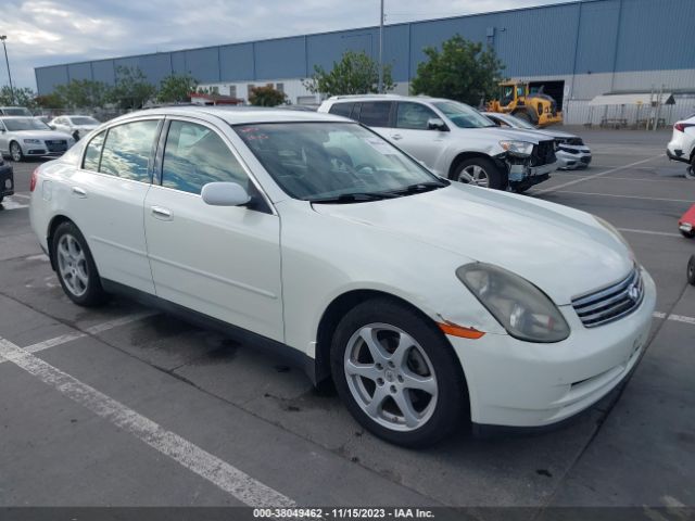 Auction sale of the 2004 Infiniti G35 Leather, vin: JNKCV51E04M602125, lot number: 38049462