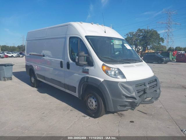 Auction sale of the 2017 Ram Promaster 2500 High Roof 159