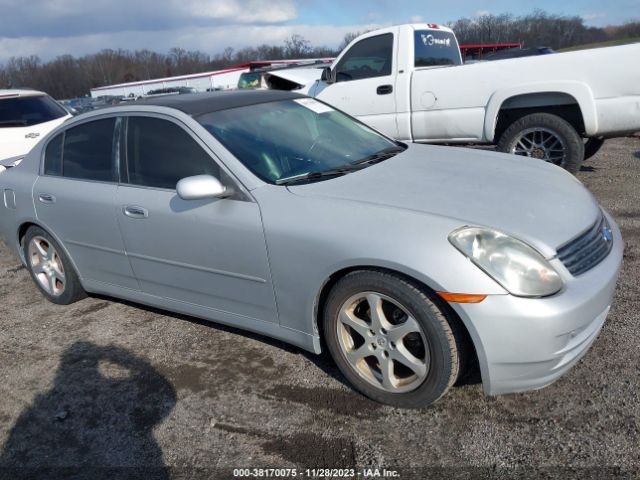 Auction sale of the 2003 Infiniti G35 Leather, vin: JNKCV51E93M025657, lot number: 38170075