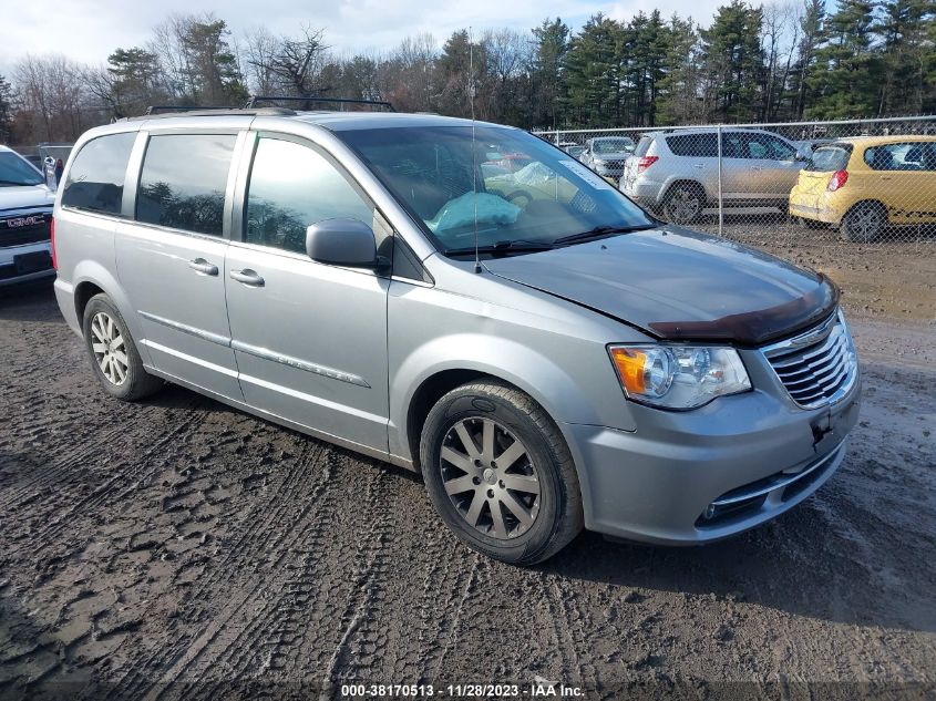 Lot #2495480628 2015 CHRYSLER TOWN & COUNTRY TOURING salvage car